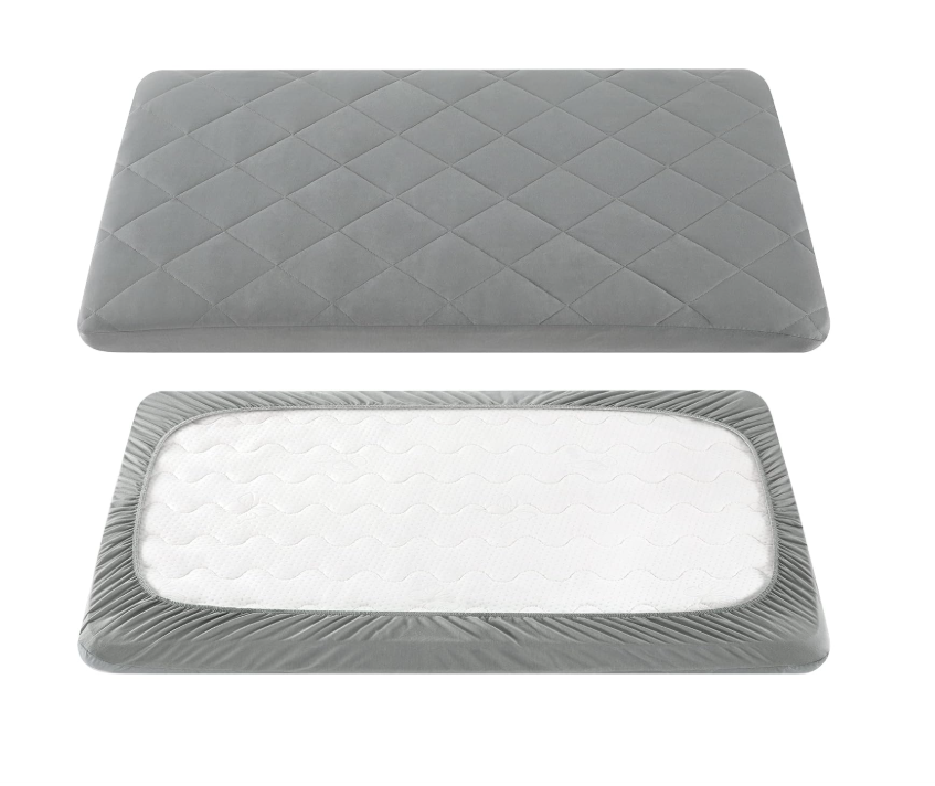 TILLYOU Pack and Play Quilted Mattress Pad Rental
