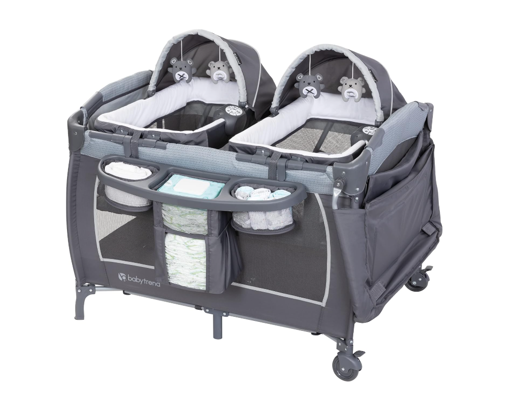 Baby Trend Lil’ Snooze Deluxe III Twin Nursery Center Rental