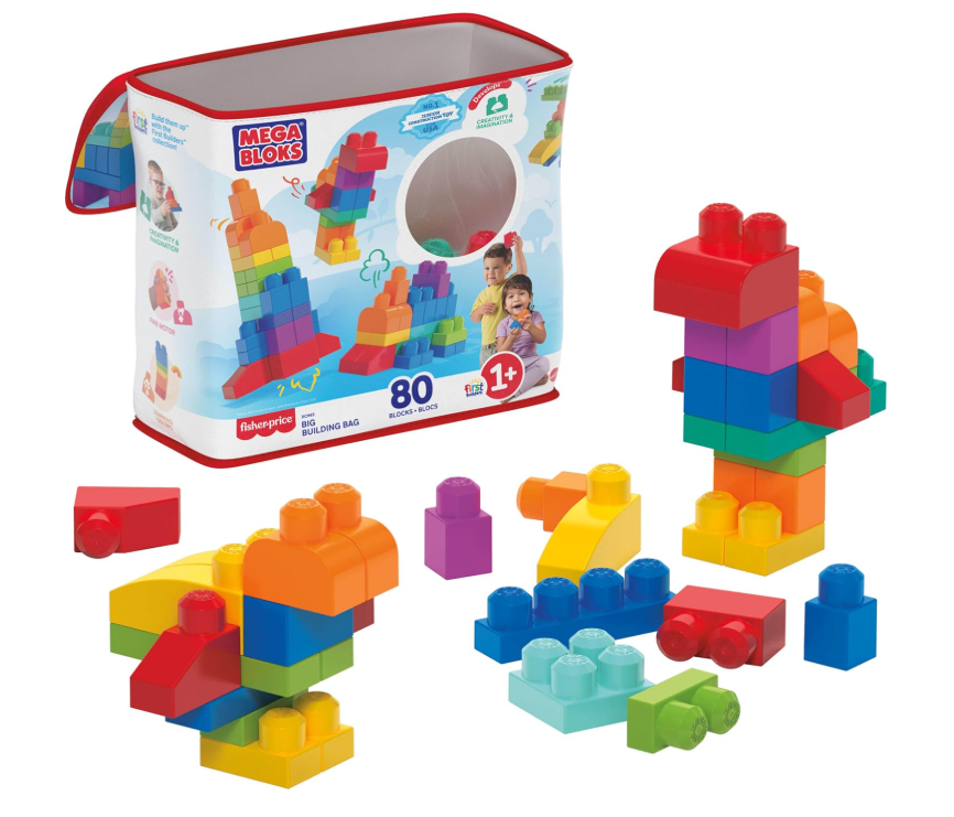MEGA BLOKS First Builders Big Building Bag Rental