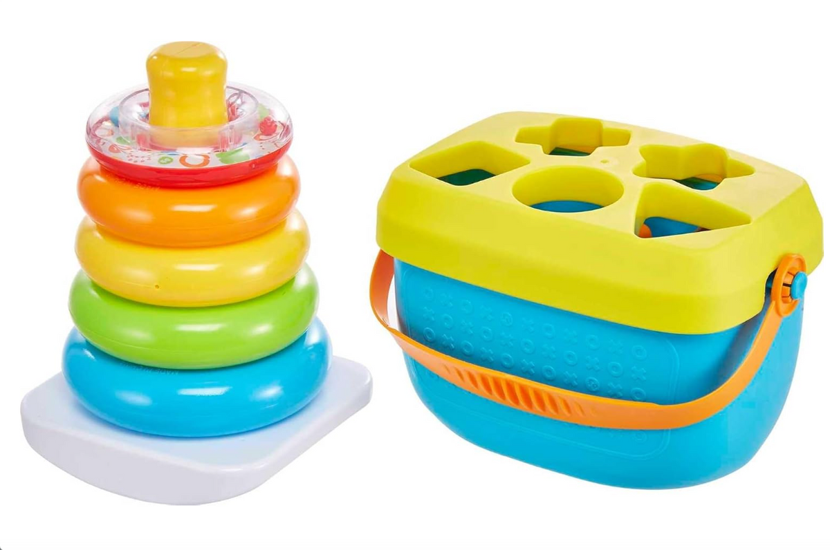 Fisher-Price Baby’s First Blocks & Rock-a-Stack Toy Rental