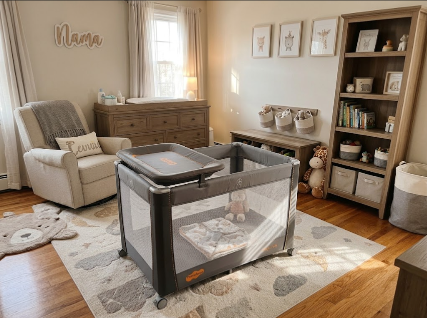 Pamo Babe Deluxe Pack and Play Rental
